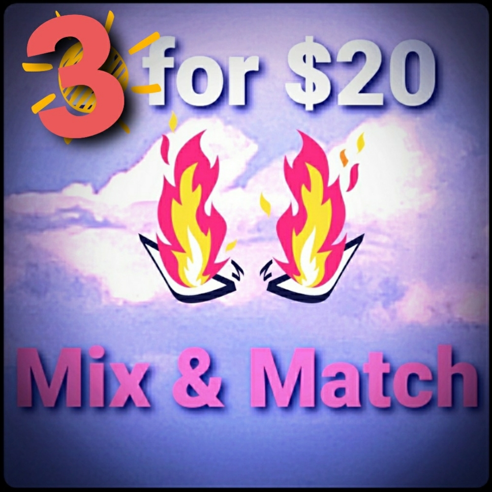 🔥🔥 ALL ITEMS WITH 🔥 3 for $20